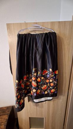 Damska spoločenská maxi sukňa xl, xl