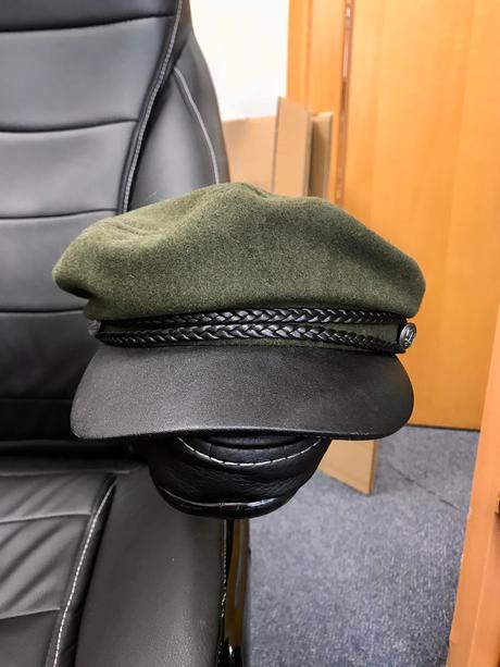 Šiltovka s pevným šiltom, khaki, 56
