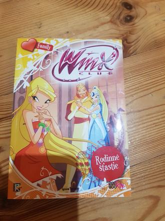 Kniha winx 50 strán top nový stav, 