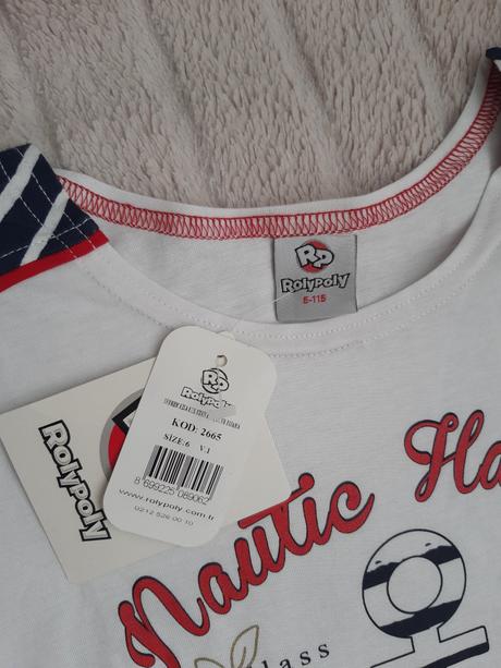 Súprava 3/4 nohavice a tričko 116/128 nová, 116