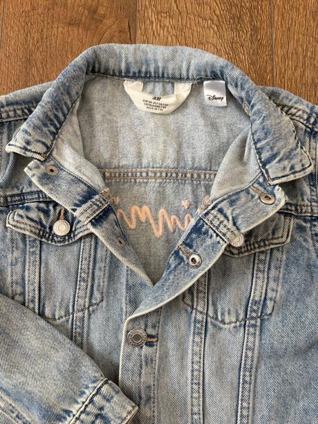 Riflová bunda h&m 128, h&m,128
