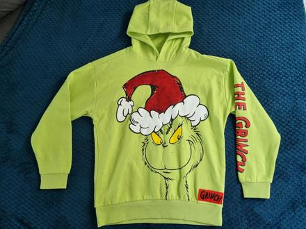 Mikina grinch s flitrami, 164
