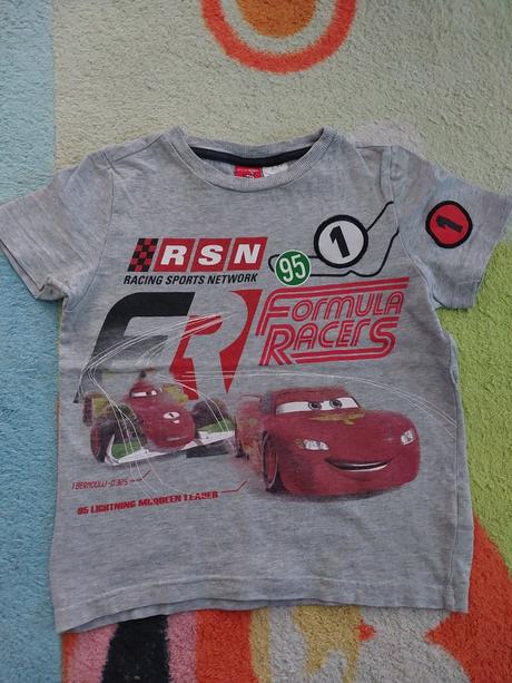 Tričká s krátkym rukávom 7 kusov, 110