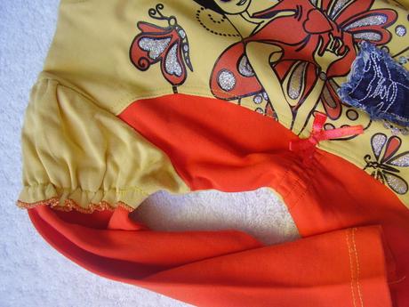 Oranžovo-žltý rolák veľ. 104-110, 104