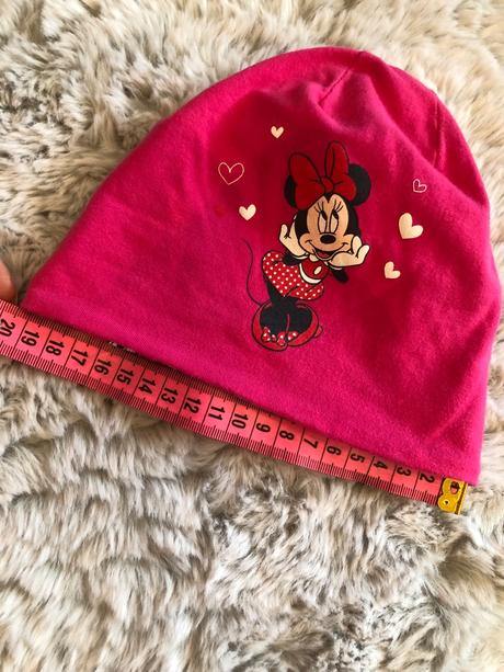 Čiapka bavlnená prechodná minie mouse, 68