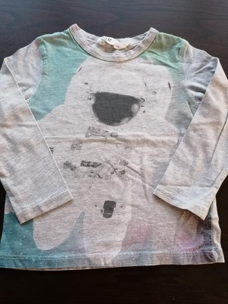 Vesmírne triko, h&m,98