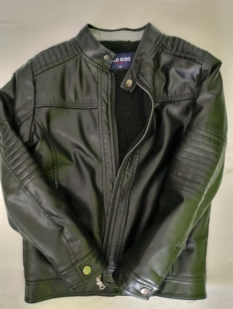 Zateplená koženka, 140