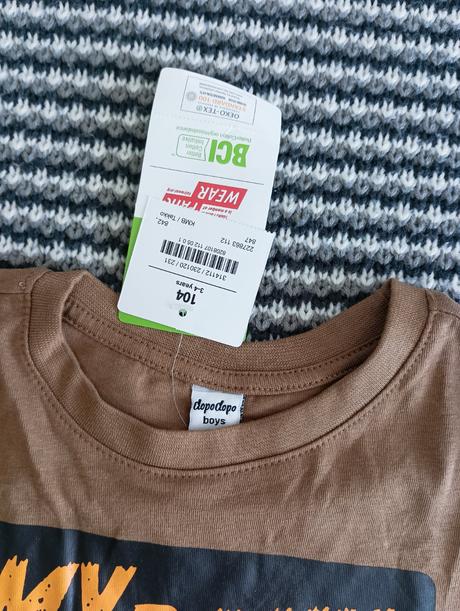 Nové nenosené tričká, dopodopo,104