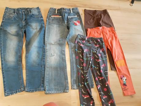 Nohavice pre predškoláčku - symbolicka cena, 116