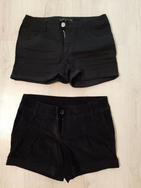 Čierne šortky vel.s, s