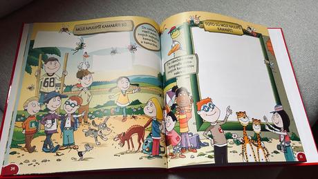 Kniha album prvácika,