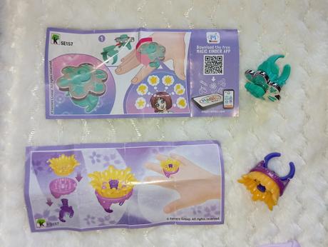 Prstene a náramky kinder surprise 3,