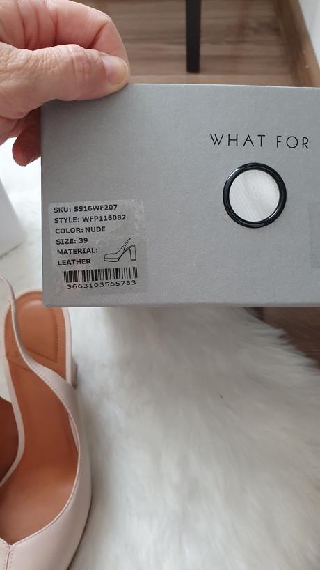 Kožené sandalky what for, 39