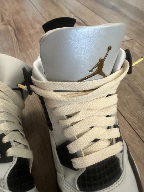 Jordan 4 platinum gold, air jordan,36