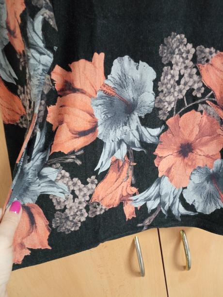 Tričko kvety m / l, m