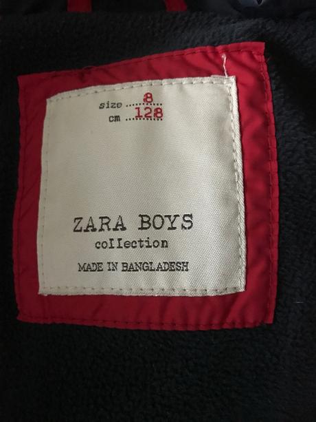 Zimná vetrovka, zara,128