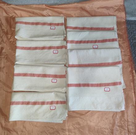 Plátnové uteráky nové,