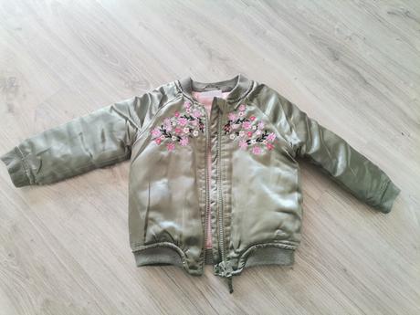 Dievčenska zelená bunda bombera, pepco,86