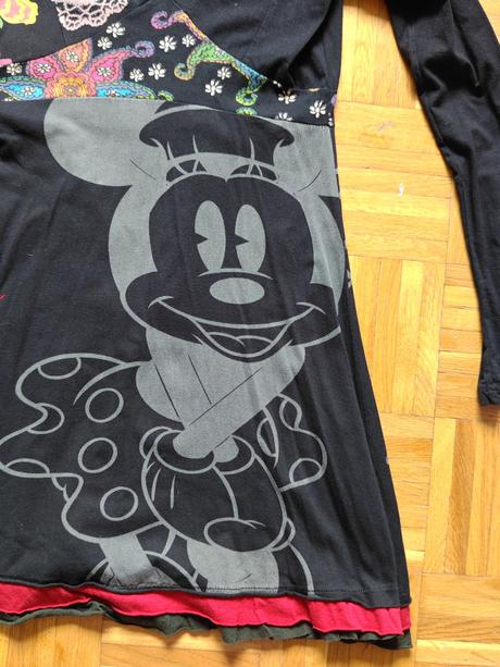 Desigual mickey originál trendy saty l, desigual,l
