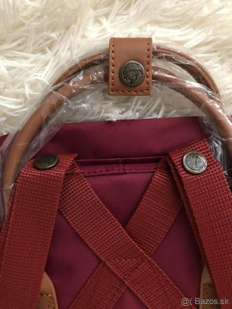 Batoh fjällräven kanken vínový s hnedmý, fjällräven