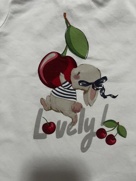 Lovely tričko so zajkom, mayoral,86