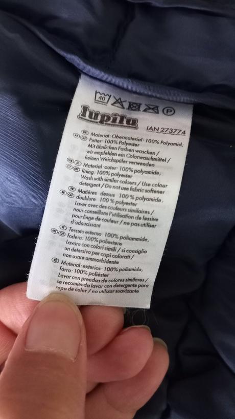Prechodná bunda, lupilu,98