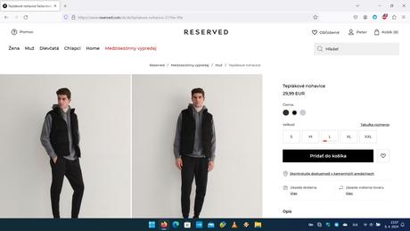 Joggery house, tepláky reserved, hm, zara, house,l