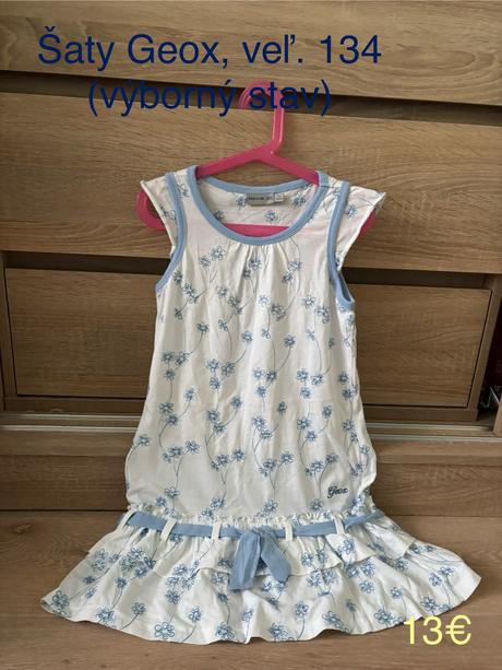 Šaty geox, veľ. 134, geox,134