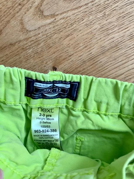 Šortky 3 kusy, next,98