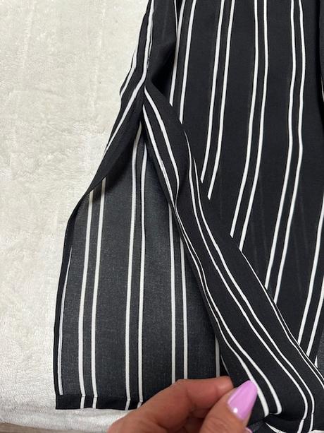 Dlhý košeľový kardigán pásikavý zn. silvian heach, m