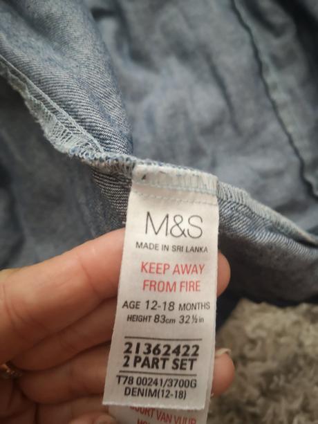 Riflove šaty, marks & spencer,86