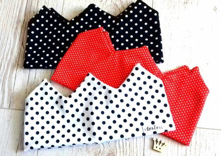 Čelenky korunka bodkovo,