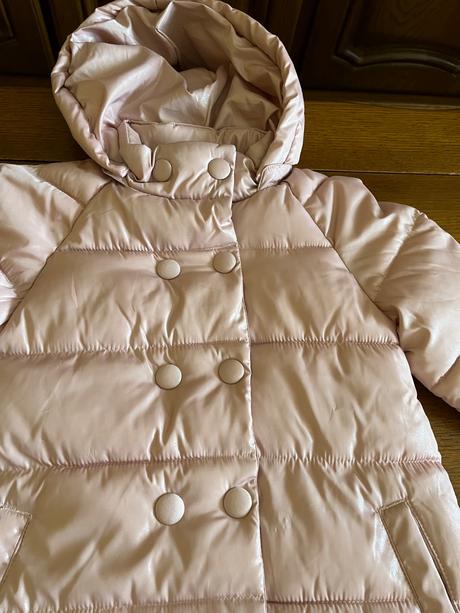 Bunda mayoral luxusná perleťová pink farba, mayoral,128