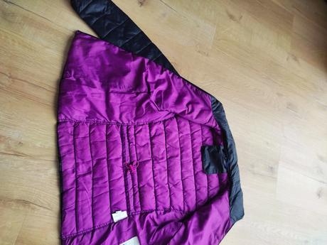 Čierna krátka bunda, s