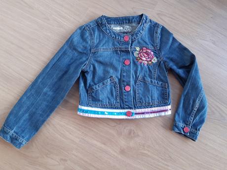 Rifľová bundička desigual, desigual,122