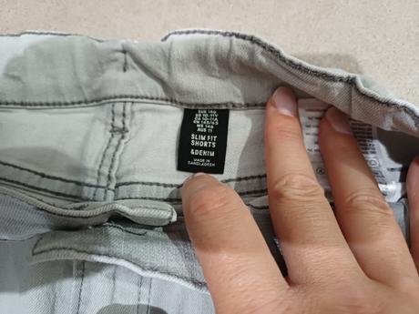 Frajerské riflové kraťasy h&m, h&m,146