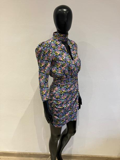 Dámske kvetované šaty bershka (s), bershka,s