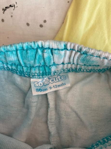 Balík oblecenia na jar/leto veľkosť 80, 68–80