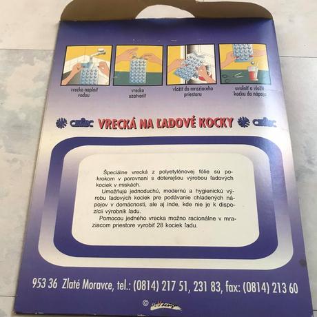 Vrecká na ľad 6 ks,