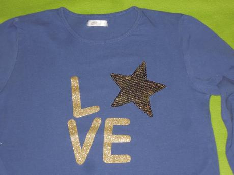 Tričká dievčenské - cena spolu za 3 ks, pepco,128