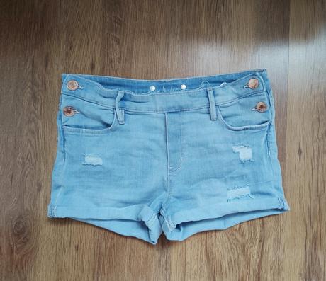 Šortky riflové, h&m,146