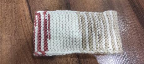 Dámska pletená čelenka, m