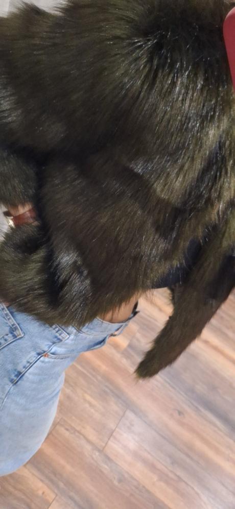 Kozuch stradivarius kabat bunda  36/38, stradivarius,m