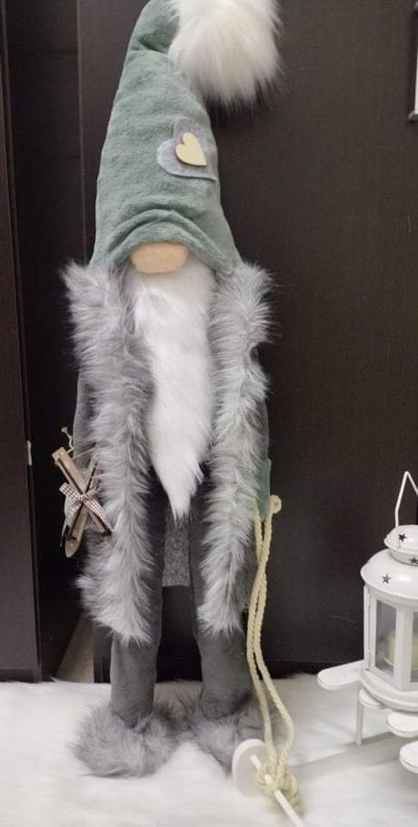 Vianočný zimný trpaslík,