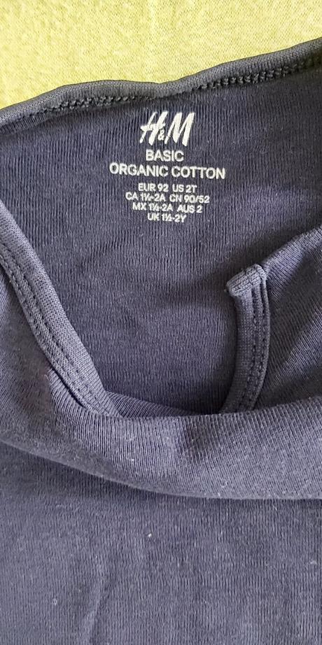 Body tmavo-modré (č. 2) h&m 92, h&m,92