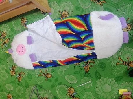 Unicorn spací vak aj vankúšik 2in1,