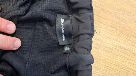 Softšelove nohavice, alpine pro,164