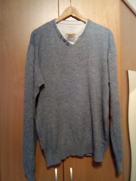 Melírovaný pulóver xl, xl