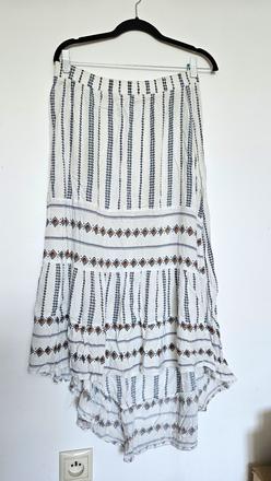 Asymetrická boho sukňa, rayon, značka vg edition, l