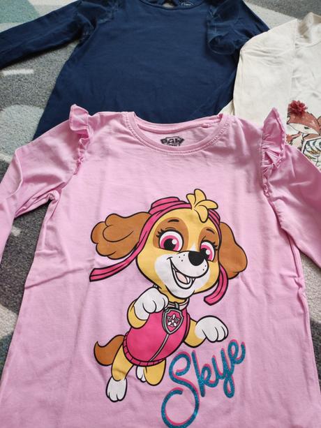 Dievčenské tričká s dlhým rukávom, 122